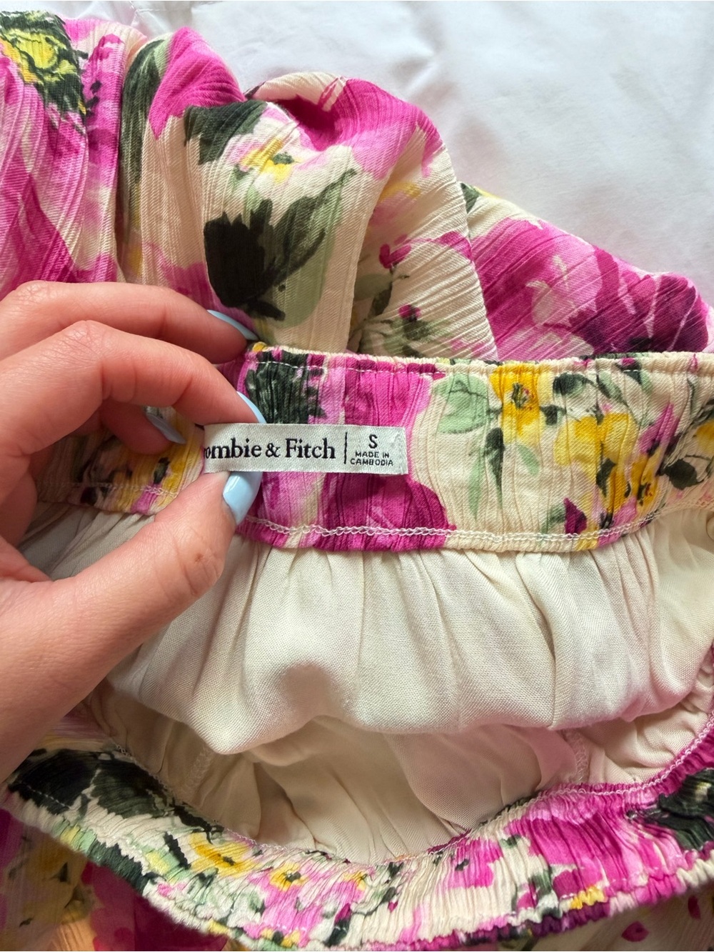 Abercrombie long floral skirt - Picture 2 of 2